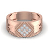 Bold Rhombus 0.35 CT Diamond Men’s Ring