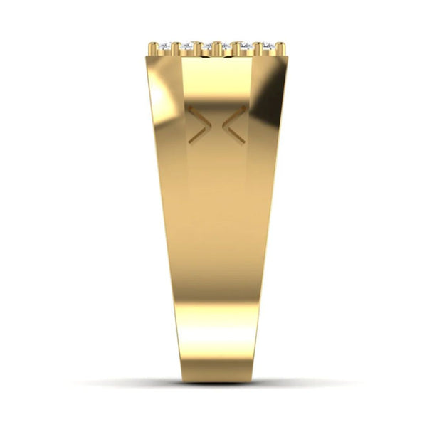 Bold Rhombus 0.35 CT Diamond Men’s Ring