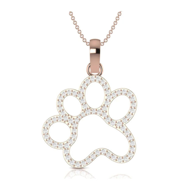 Pet Lover’s Diamond Pendant