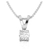 Luxury Solitaire 0.22 CT Diamond Pendant