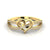 Diamond Gold Heart Ring