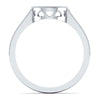 Luxury 0.23CT Diamond Initial Ring