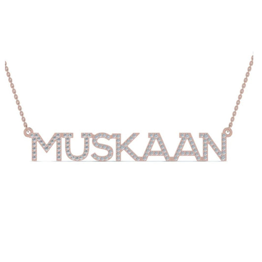 Custom Name Diamond Necklace