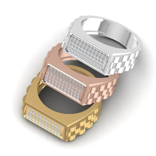 Men’s 0.30 CT Elegant Diamond Ring