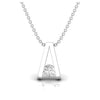 Delicate 0.22 CT Diamond Solitaire Pendant
