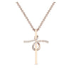 Classic Diamond Cross Pendant